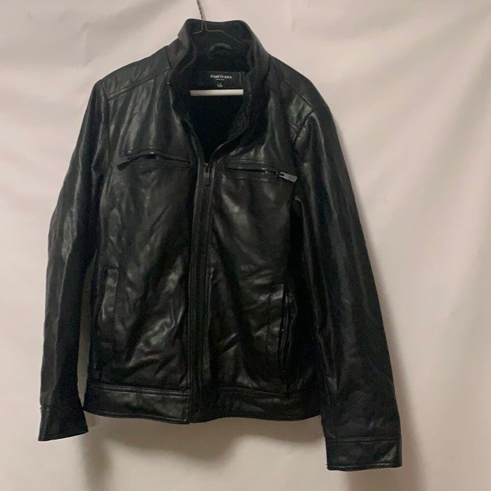 KENNETH COLE NEWYORK FAUX FUR LINED SIZE S